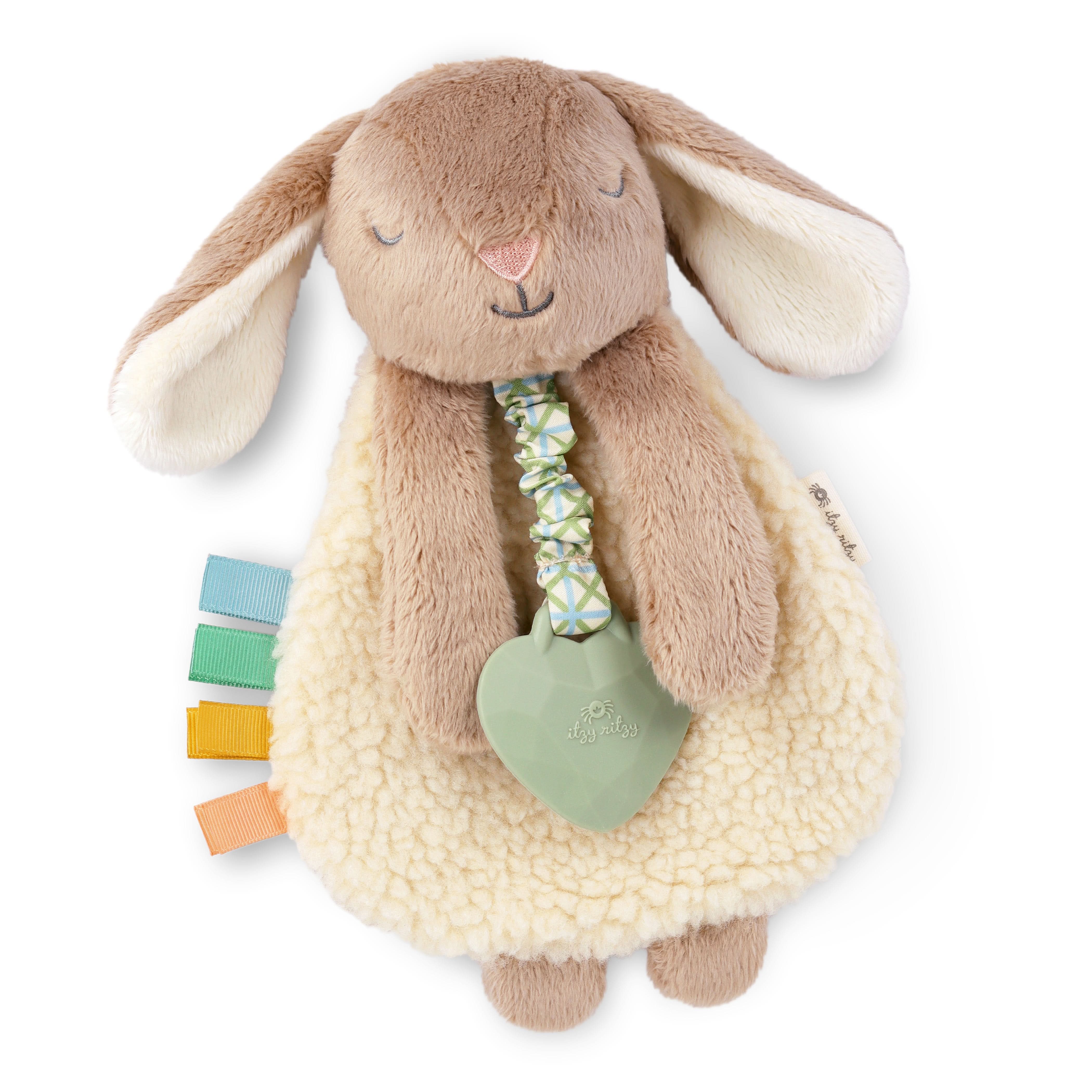 302801555_Itzy_Ritzy_Digital_Shelf_ItzyLoveyRabbit-01 Lovey Pal™ Taupe Bunny - Image 1