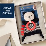 Bitzy Crinkle™ Sensory Crinkle Toy with Teether - Image 4