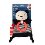Bitzy Crinkle™ Sensory Crinkle Toy with Teether - Image 6