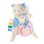 Bitzy Crinkle™ Sensory Crinkle Toy with Teether
