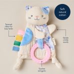 Bitzy Crinkle™ Sensory Crinkle Toy with Teether - Image 8