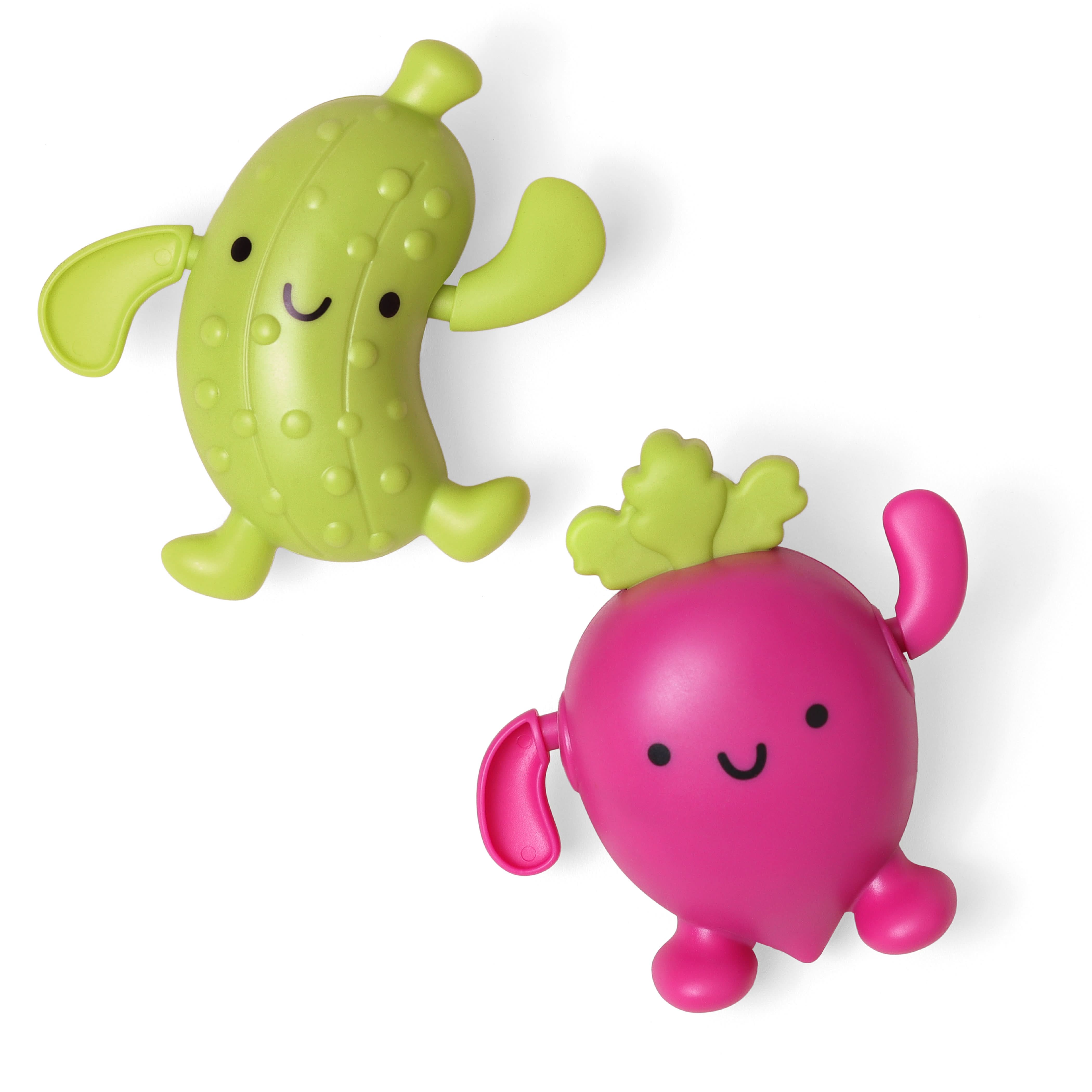 456501751_Itzy_Ritzy_Bath_Silly_Swimmers_Pickle_Beet-01 Silly Swimmers™ Bath Set - Image 1