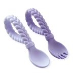 Sweetie Spoons™ - Silicone Baby Fork + Spoon Set - Image 22