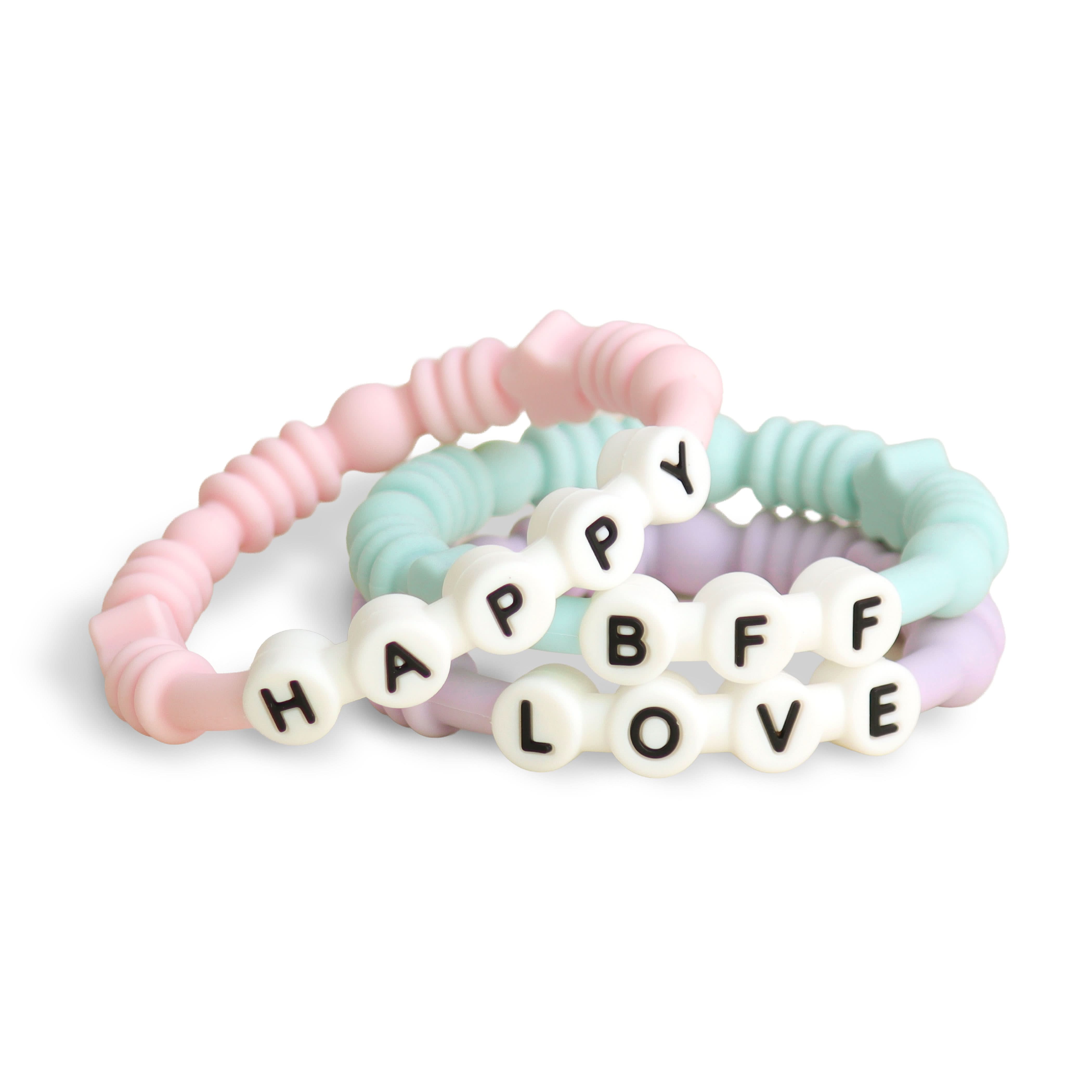 604501953_Itzy_Ritzy_Teether_Bitzy_Bands-01 Bitzy Bands™ Teether Set - Image 1