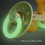 Itzy Soother™ Glow in the Dark Natural Rubber Pacifier - 6-18M - Image 5