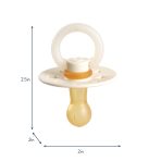 Itzy Soother™ Glow in the Dark Natural Rubber Pacifier - 6-18M - Image 7