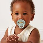 Itzy Soother™ Glow in the Dark Natural Rubber Pacifier - 0-6M - Image 3