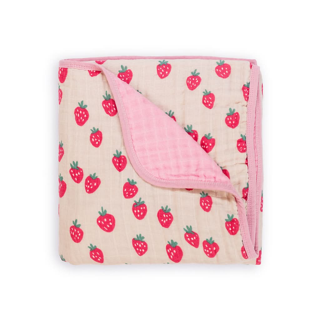 752251728_Itzy_Ritzy_Nursery_Itzy_Blanket_Strawberries-01 Itzy Blanket™ - Image 1