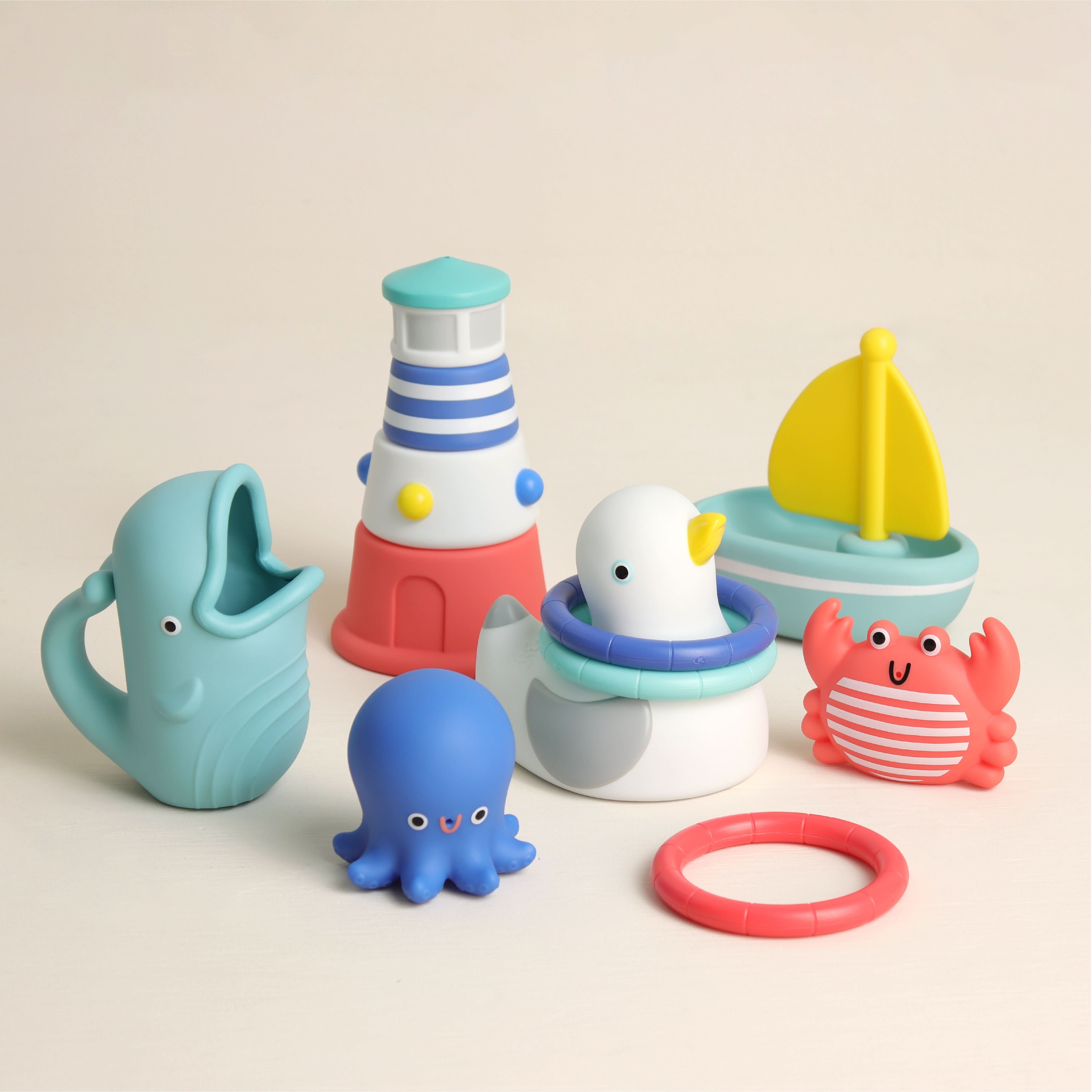 856601831_Itzy_Ritzy_Bath_Itzy_Splash_Gift_Set_Nautical-10 Seaside Splash Gift Set™ - Image 1