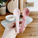 Sweetie Spoons™ - Silicone Baby Fork + Spoon Set - Image 11