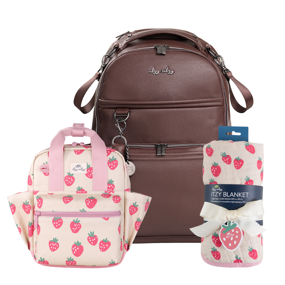 ESPBDNL7_2 Espresso Mommy & Me Bundle - Strawberry - Image 1