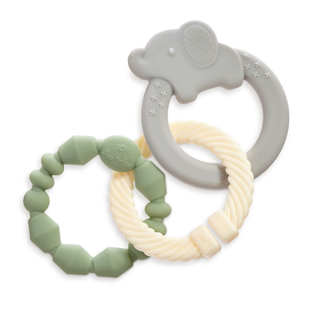 LP846901_Itzy_Ritzy_Teether_Itzy_Loops_Elephant-01 Itzy Loops™ Sensory Teether - Image 1