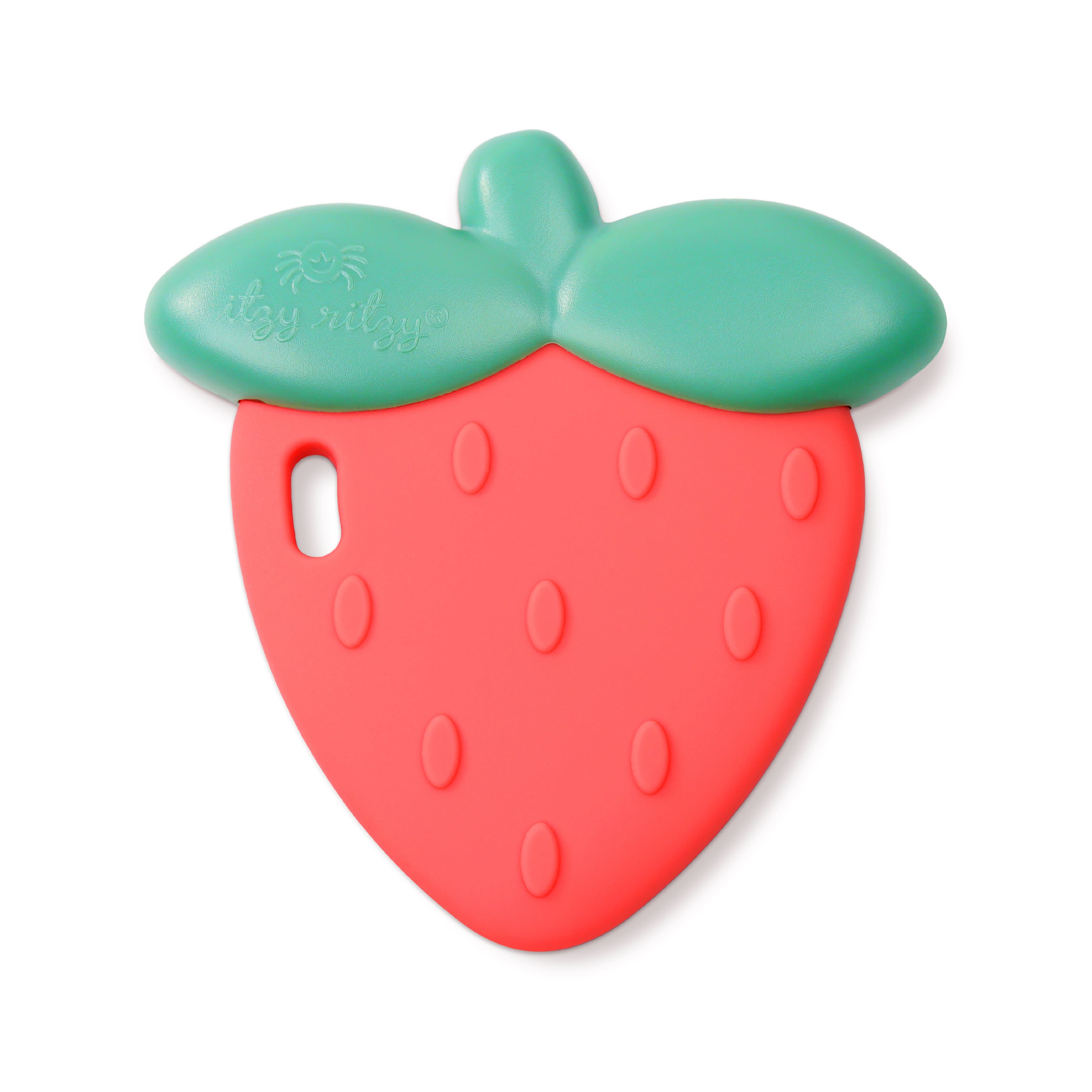 SS8579_Itzy_Ritzy_Teether_Sweetie_Shake_Strawberry-01 Sweetie Shake™ Rattle & Teether - Image 1