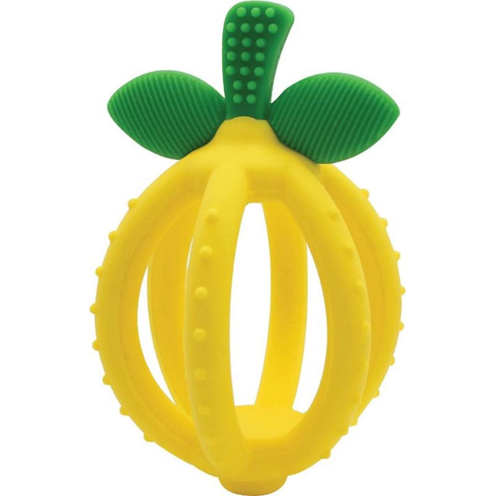 lemon-teething-ball Bitzy Biter™ Teether Ball Lemon - Image 1